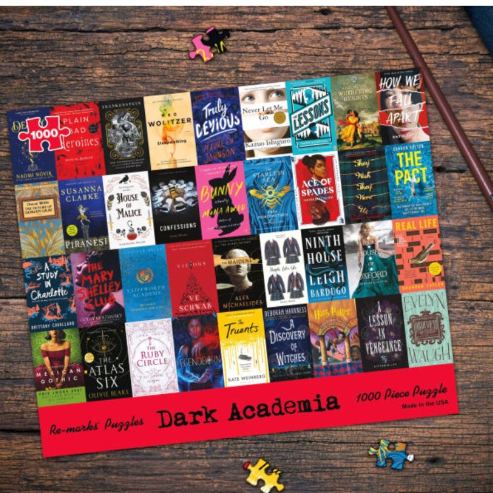 Dark Academia 1000 Piece Puzzle - Picture 3 of 7